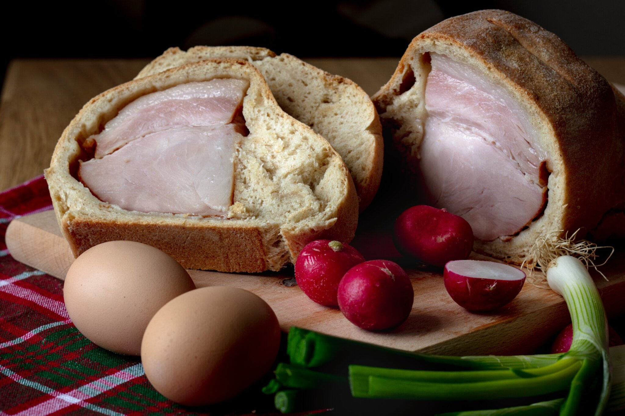 Plato típico de Pascua en Croacia.